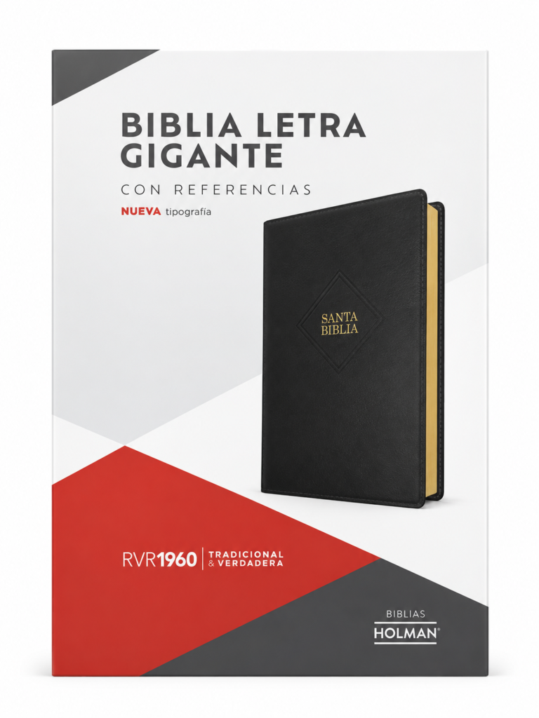 Biblia Letra Gigante con referencias